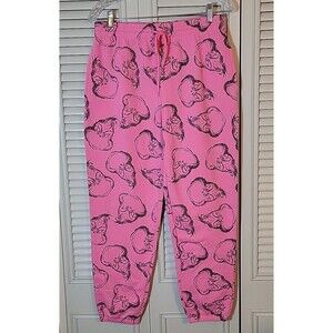 Official Dr. Seuss “The Grinch” Pink Sweat Pants Large NWOT Soft & Cozy